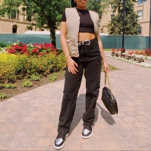 PrettyLittleThing Black denim (brand new EUR 40)